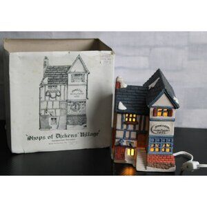 "Shops of Dickens' Village Brush & Basket MATS" Dept. 56 - Hand Painted Porcelai
